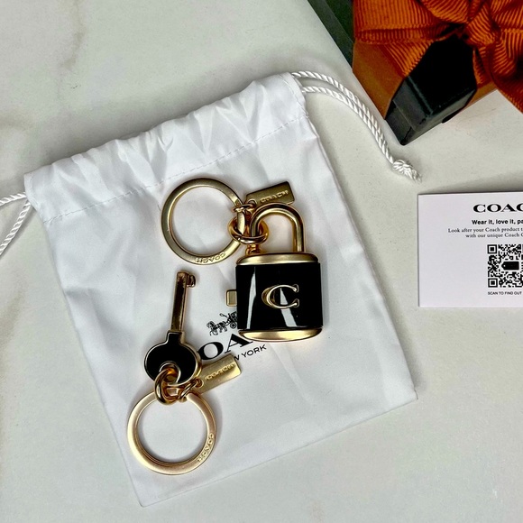 Coach Accessories 75 Brand New Coach Lock And Key Valet Key Ring